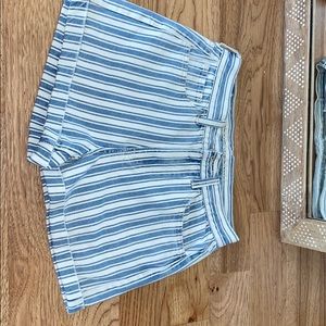 american eagle blue jean shorts